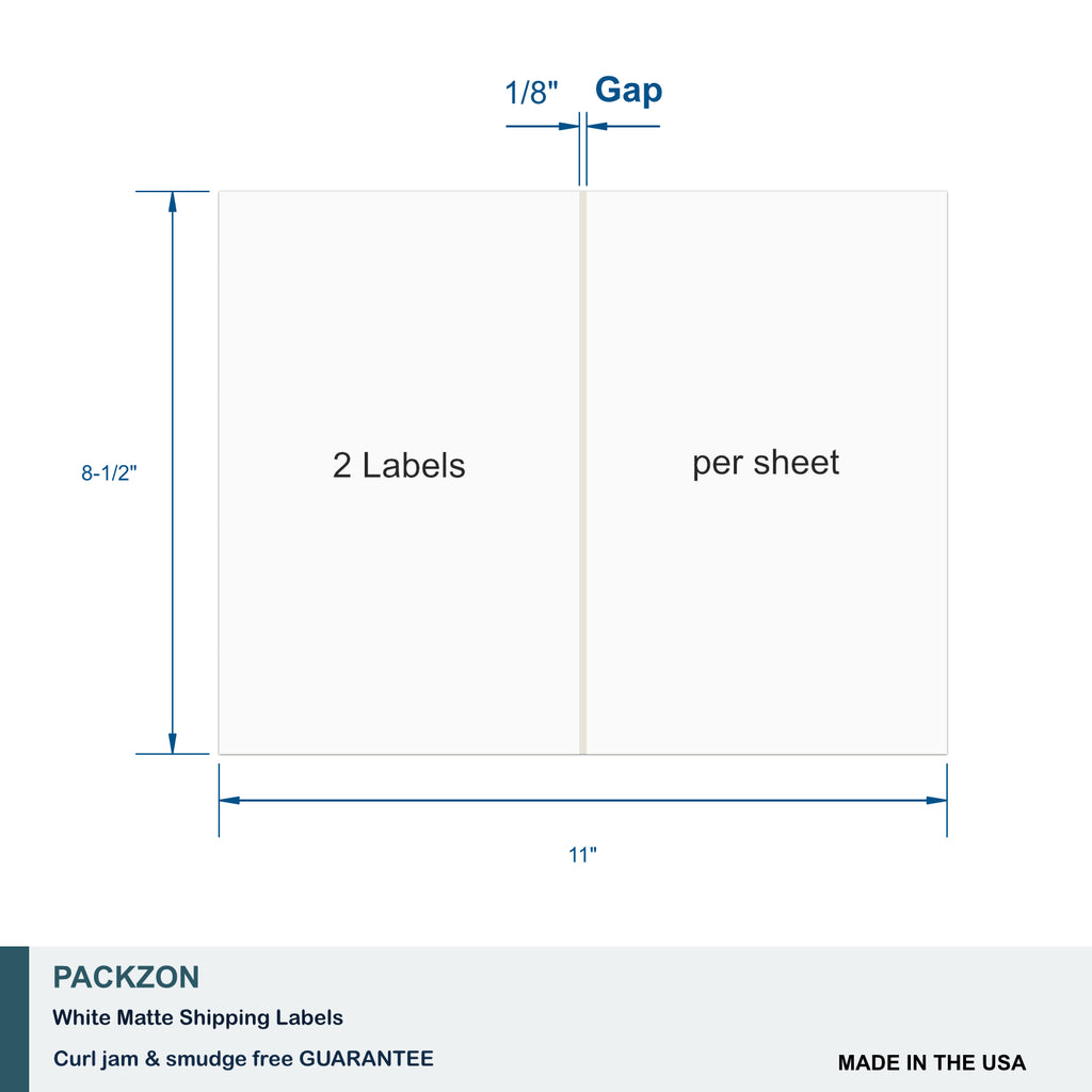 Free Blank Shipping Label Template